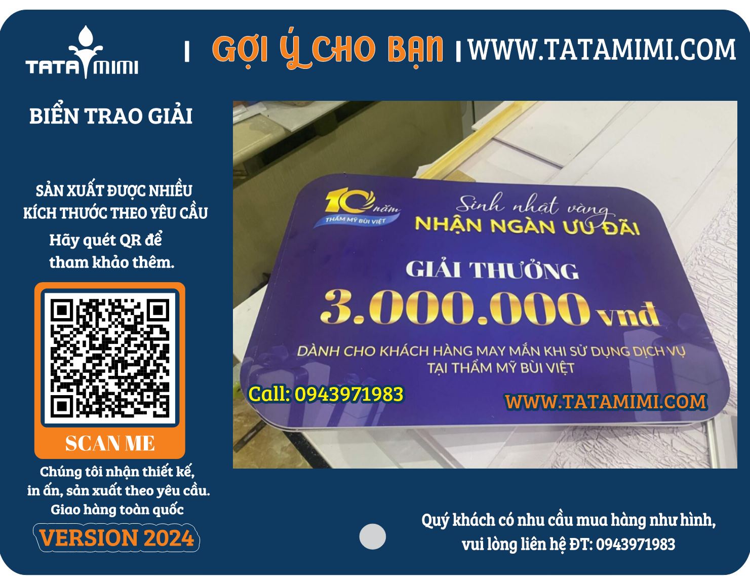 Biển Trao Giải: Lựa Chọn Hoàn Hảo Cho Mọi Sự Kiện