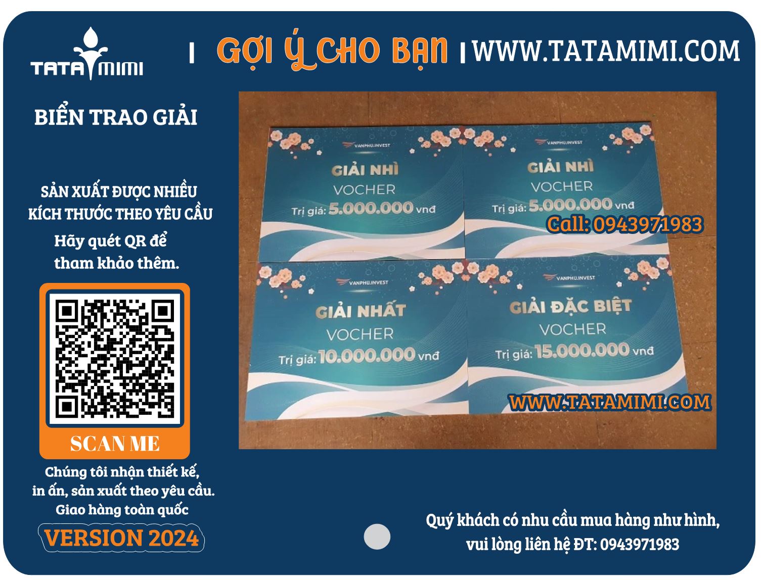 Biển Trao Giải: Lựa Chọn Hoàn Hảo Cho Mọi Sự Kiện