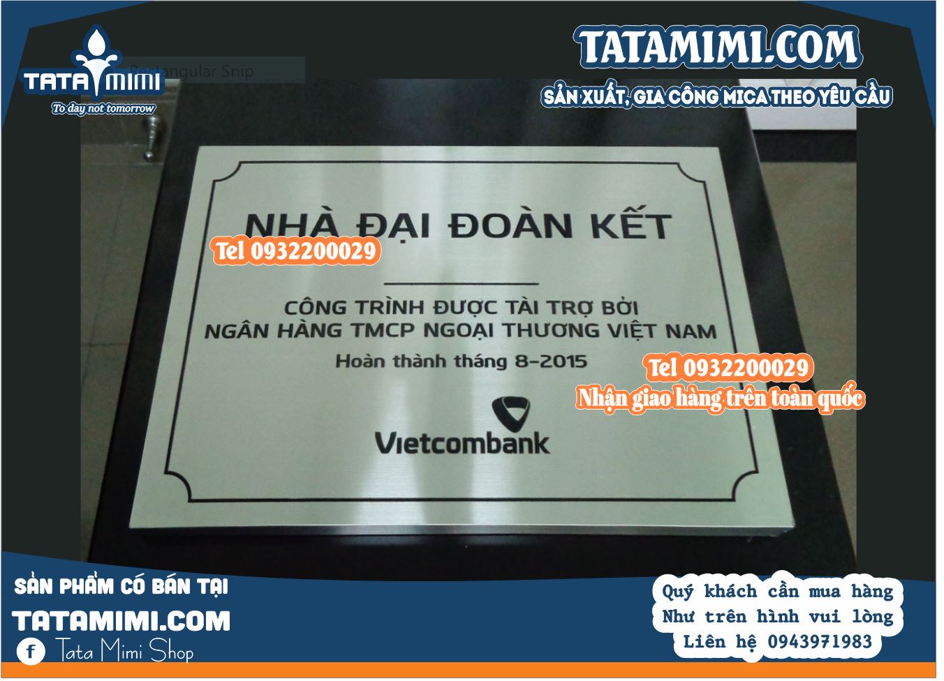 Biển công ty nên in hay khắc