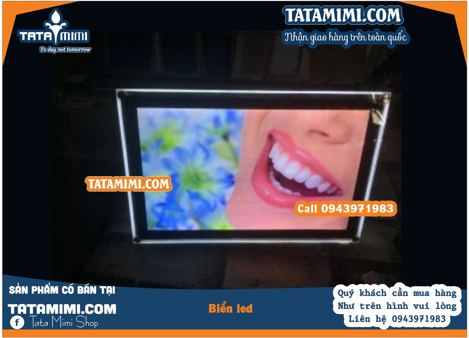 Khung tranh led cho các cửa hàng beauty spa làm đẹp