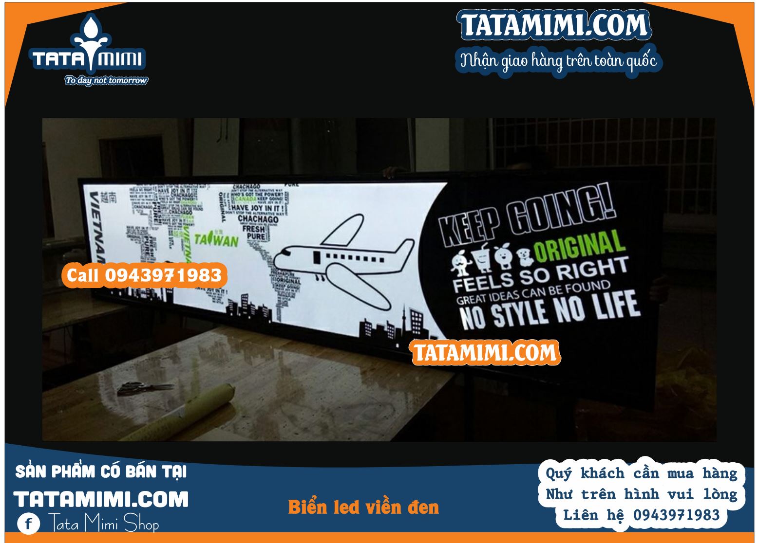 Biển hộp đèn có led có làm được 2 mặt nội dung không