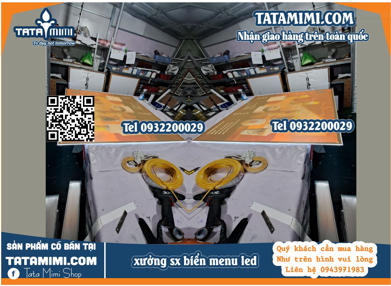Biển led treo tường kích thước lớn