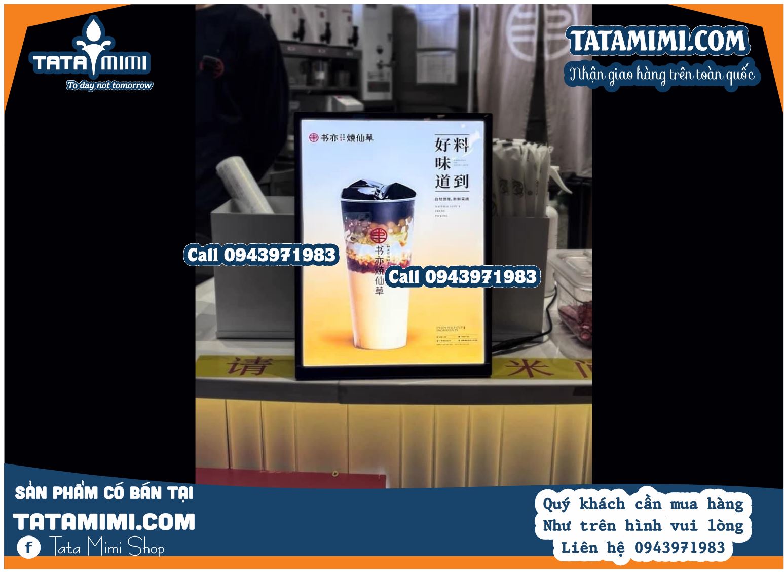 Menu LED Mica Để Bàn Đẹp: Giải Pháp Hiện Đại Cho Quầy Bar, Nhà Hàng, Quán Café