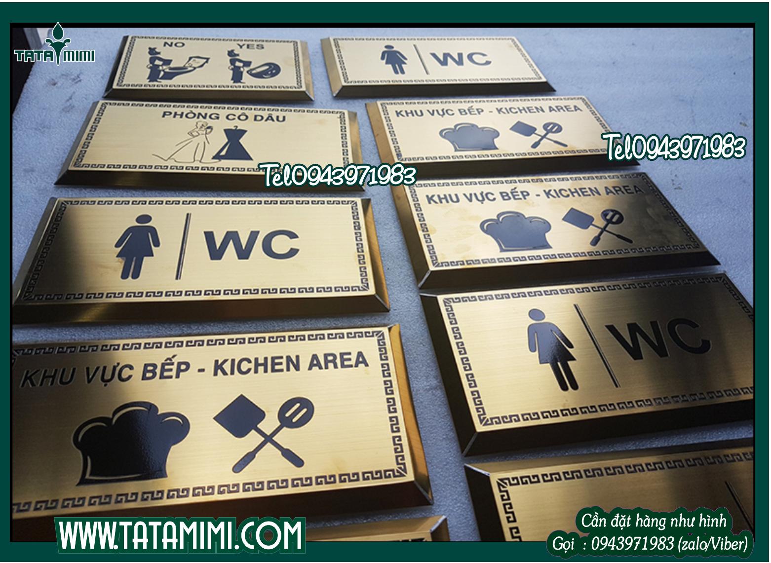 Biển Toilet, biển wc