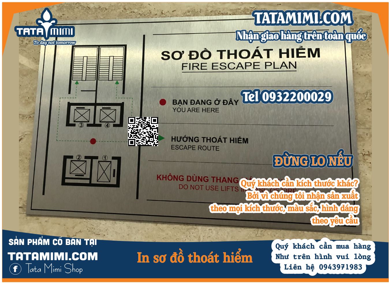 Biển Sơ Đồ Thoát Hiểm Treo Lối Thoát Hiểm