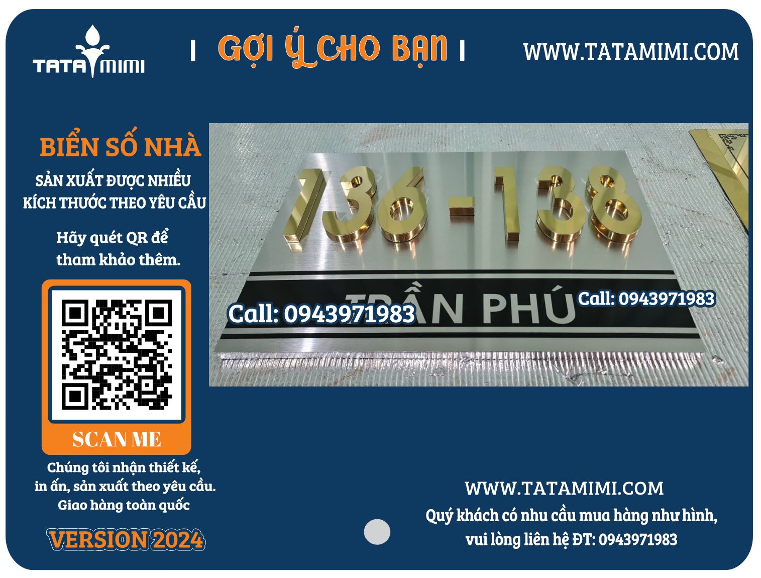 Biển số nhà giao hàng tại Nghệ An: Giúp việc vận chuyển trở nên dễ dàng hơn