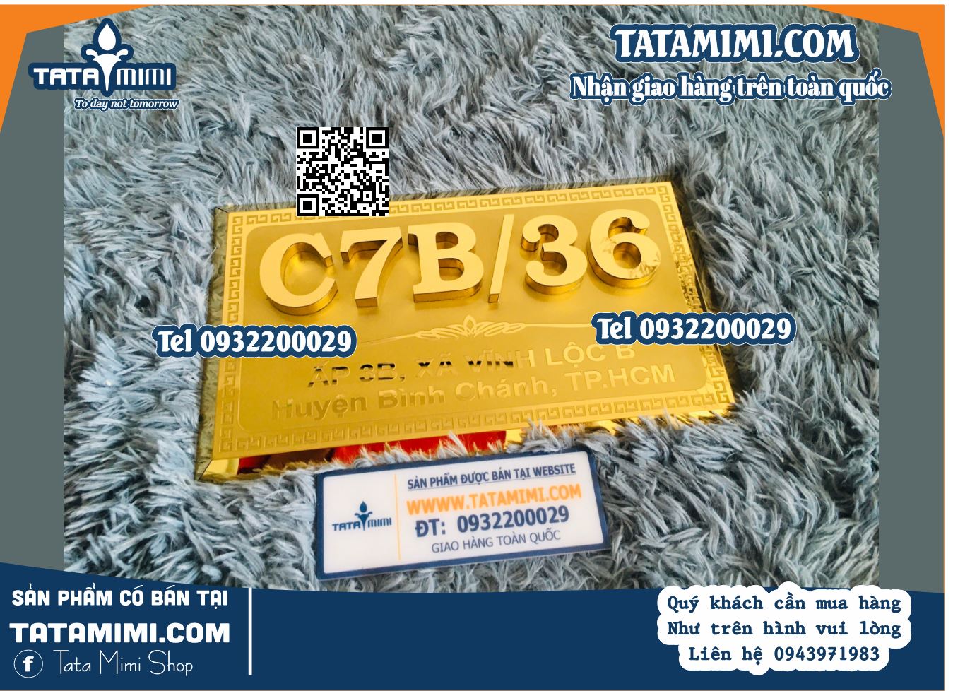 Mẫu biển số nhà đẹp