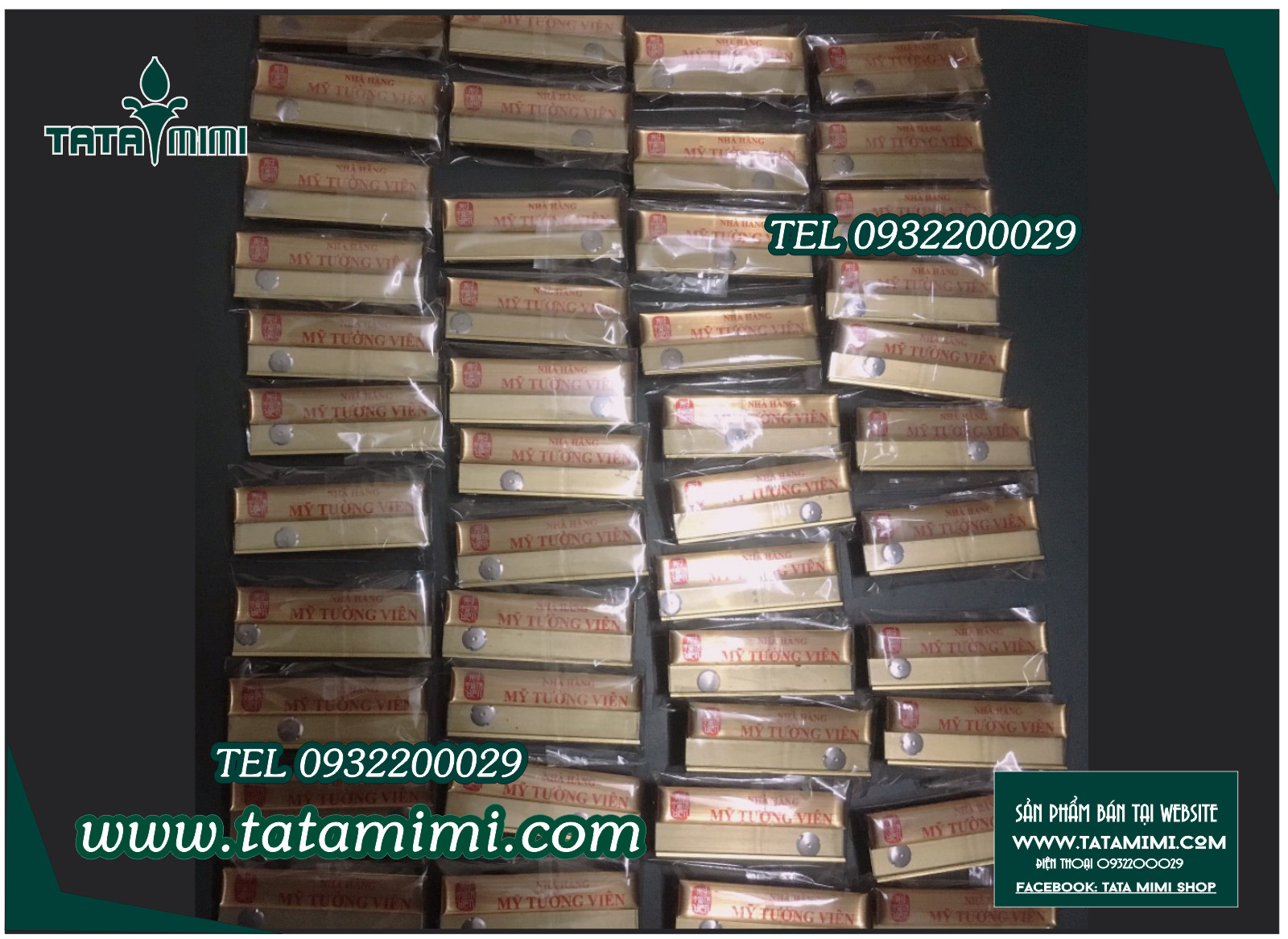 Thẻ tên nhân viên hít nam châm được công ty lớn lựa chọn