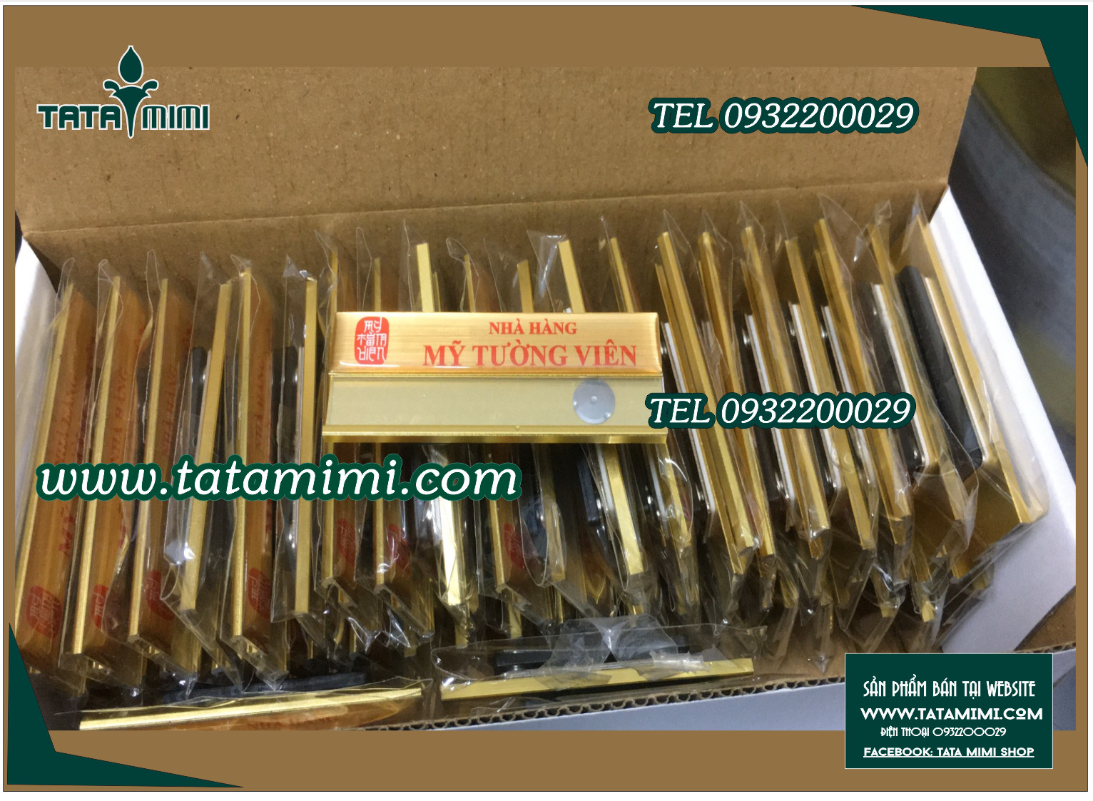 Thẻ tên nhân viên hít nam châm được công ty lớn lựa chọn