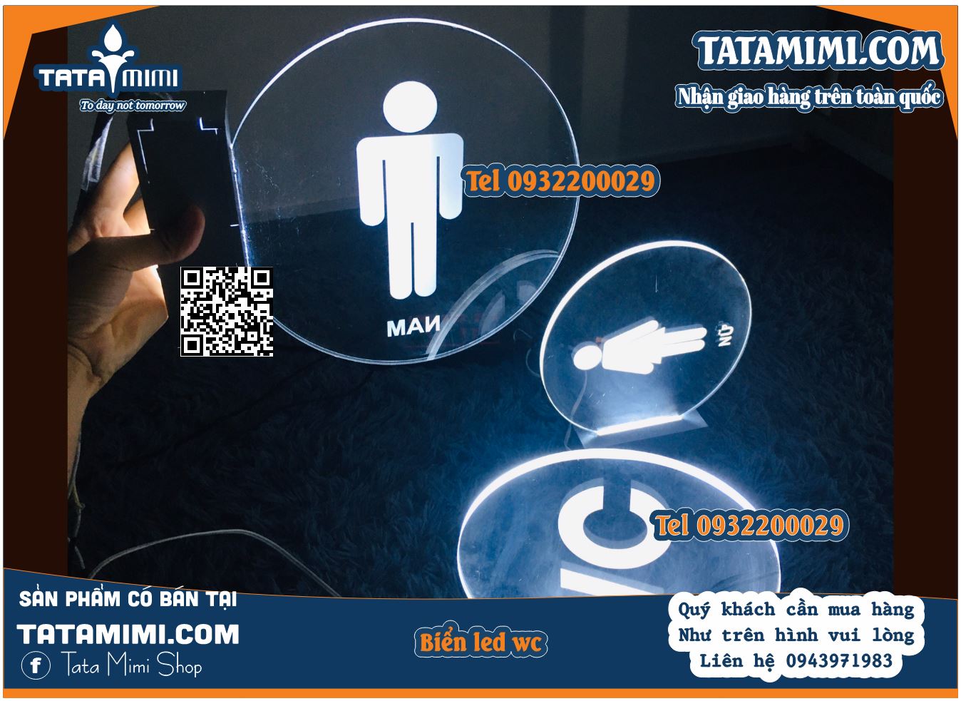 Biển LED Nhà Vệ Sinh WC – Giải Pháp Hiện Đại và Tiện Lợi