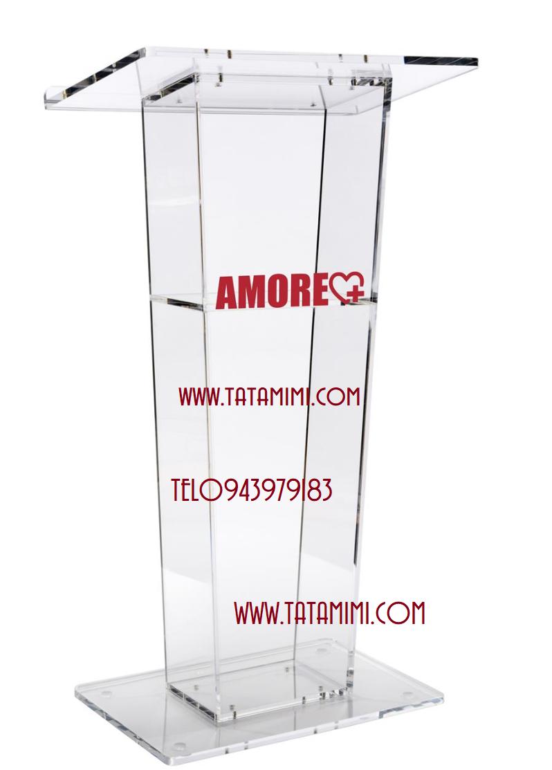 Bục phát biểu- Tatamimi là đơn vị gia công mica theo yêu cầu