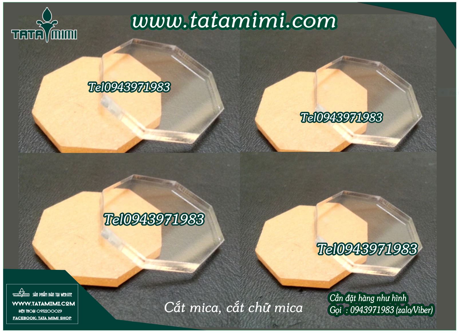 Mica trong cắt sắc nét