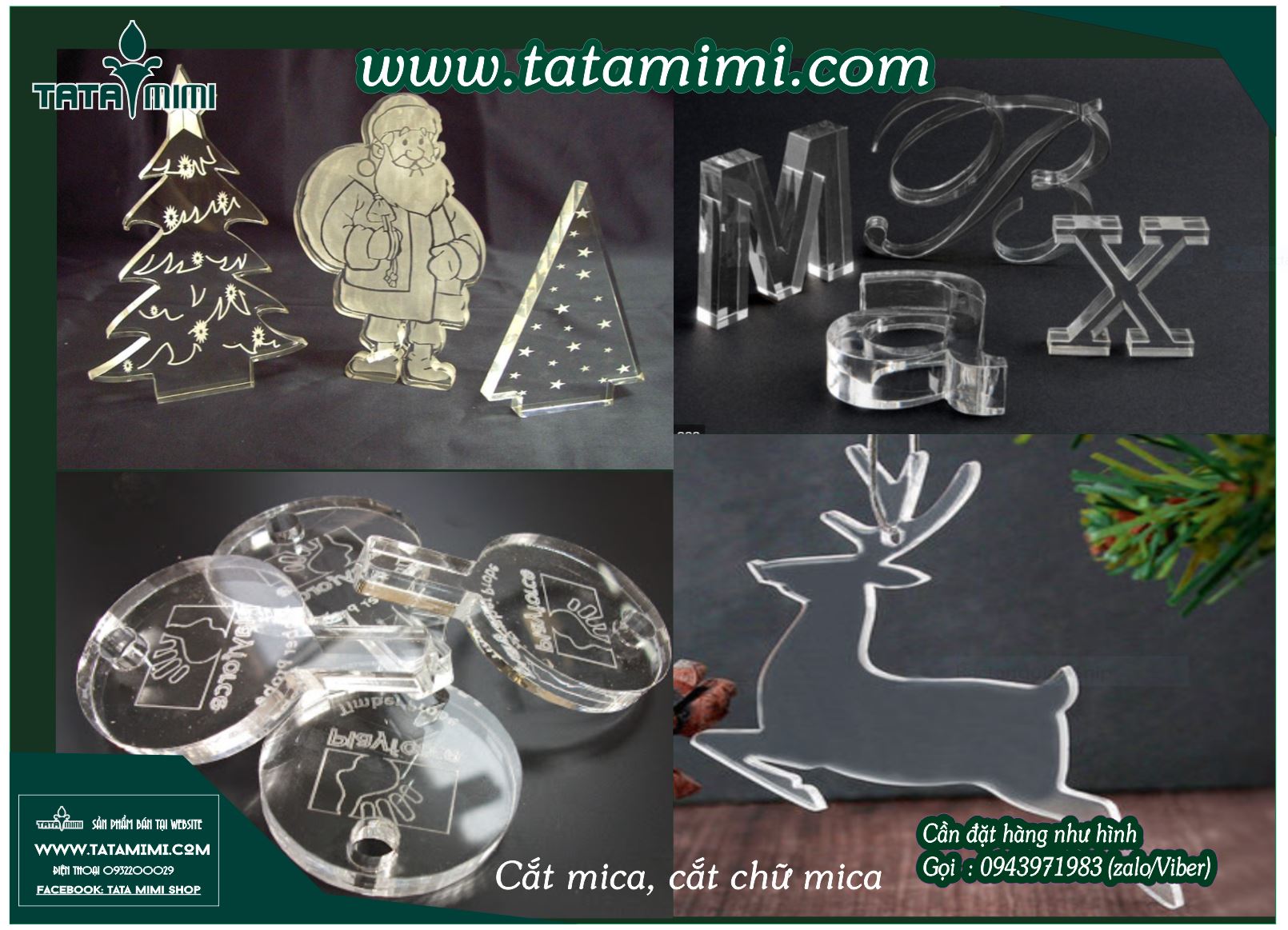 Chữ mica có độ dày bao nhiêu