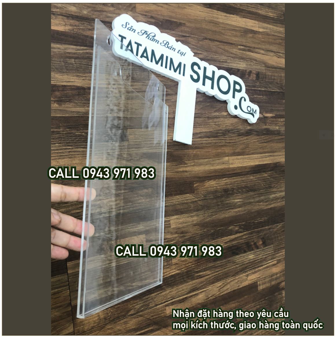 Hộp A4 treo tường 1 ngăn, hộp checklist treo tường