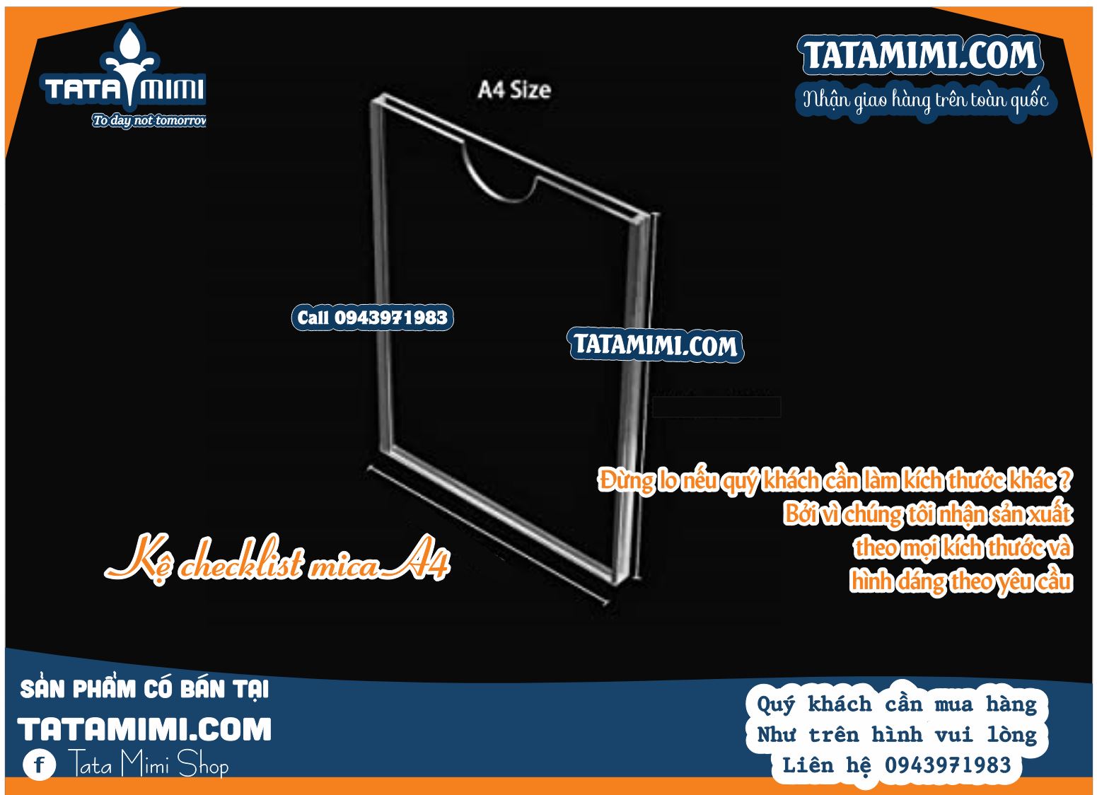 Kệ Checklist A6 - Công Cụ Hiệu Quả Cho Quản Lý Công Việc