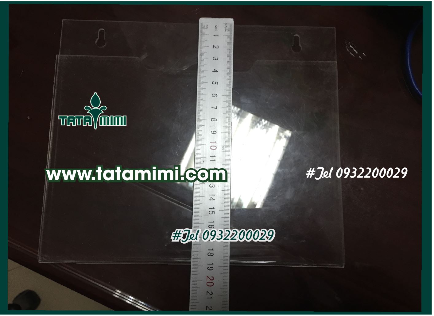 Hộp checklis Mica treo tường A4