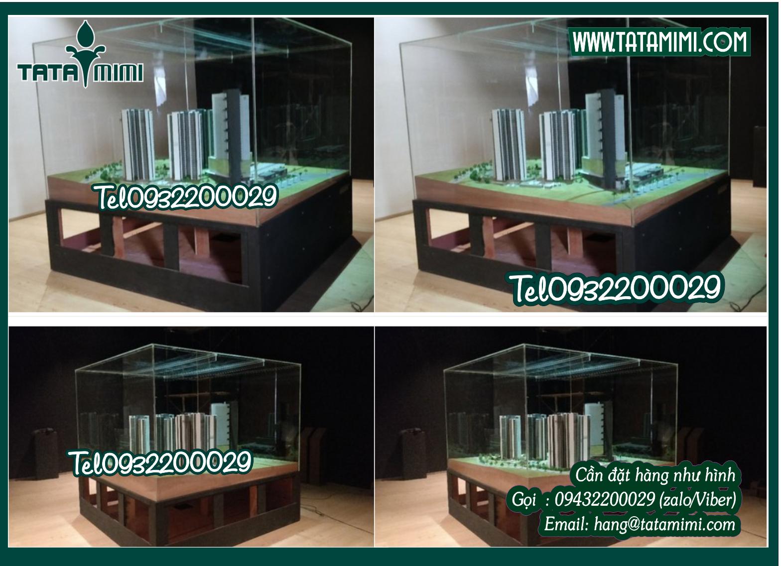 Hộp chụp để mô hình các công trình kiến trúc