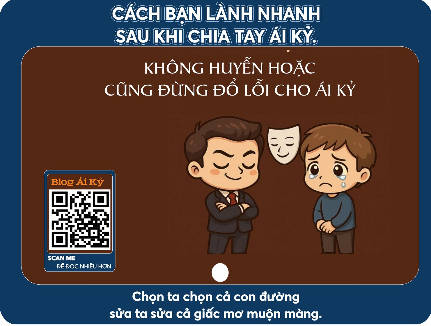 Sống nạn nhân khi huyễn hoặc và đỏ lỗi cho ái kỷ?