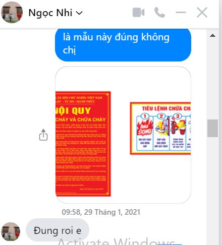 Bộ lệnh chữa cháy màu đỏ chú ý
