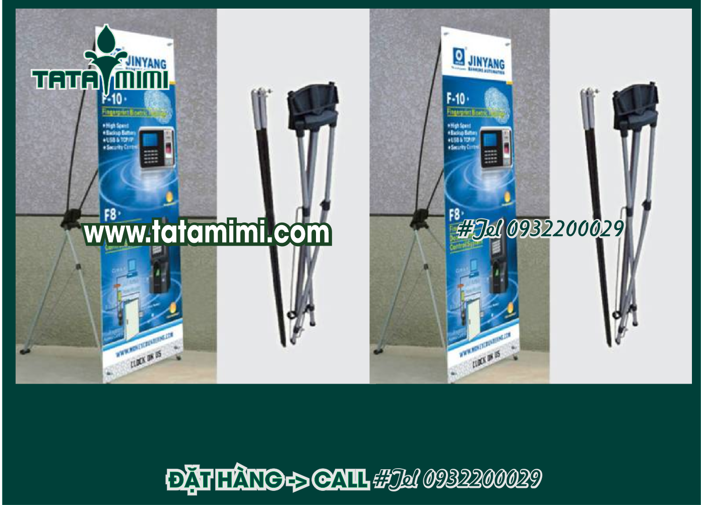 Standee có những kích thước nào?