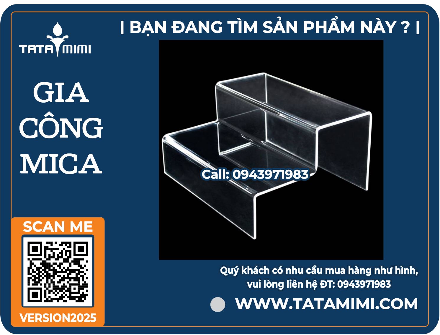 Gia Công Kệ Mica Để Sách, Đồ Trưng Bày Theo Yêu Cầu