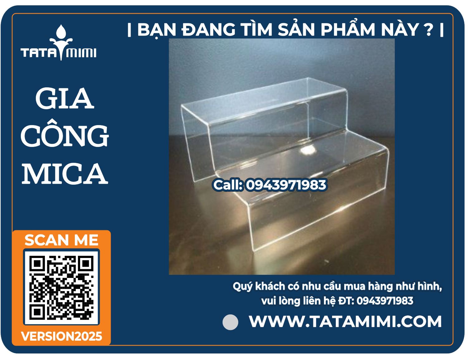 Gia Công Kệ Mica Để Sách, Đồ Trưng Bày Theo Yêu Cầu