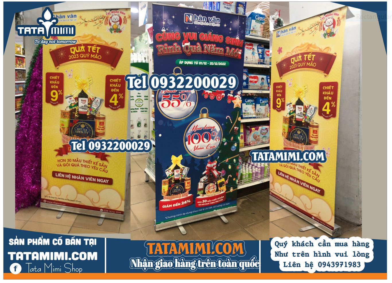 Standee Cuốn Giao Hành Nhanh - Giải Pháp Quảng Bá Hiệu Quả từ TataMimi