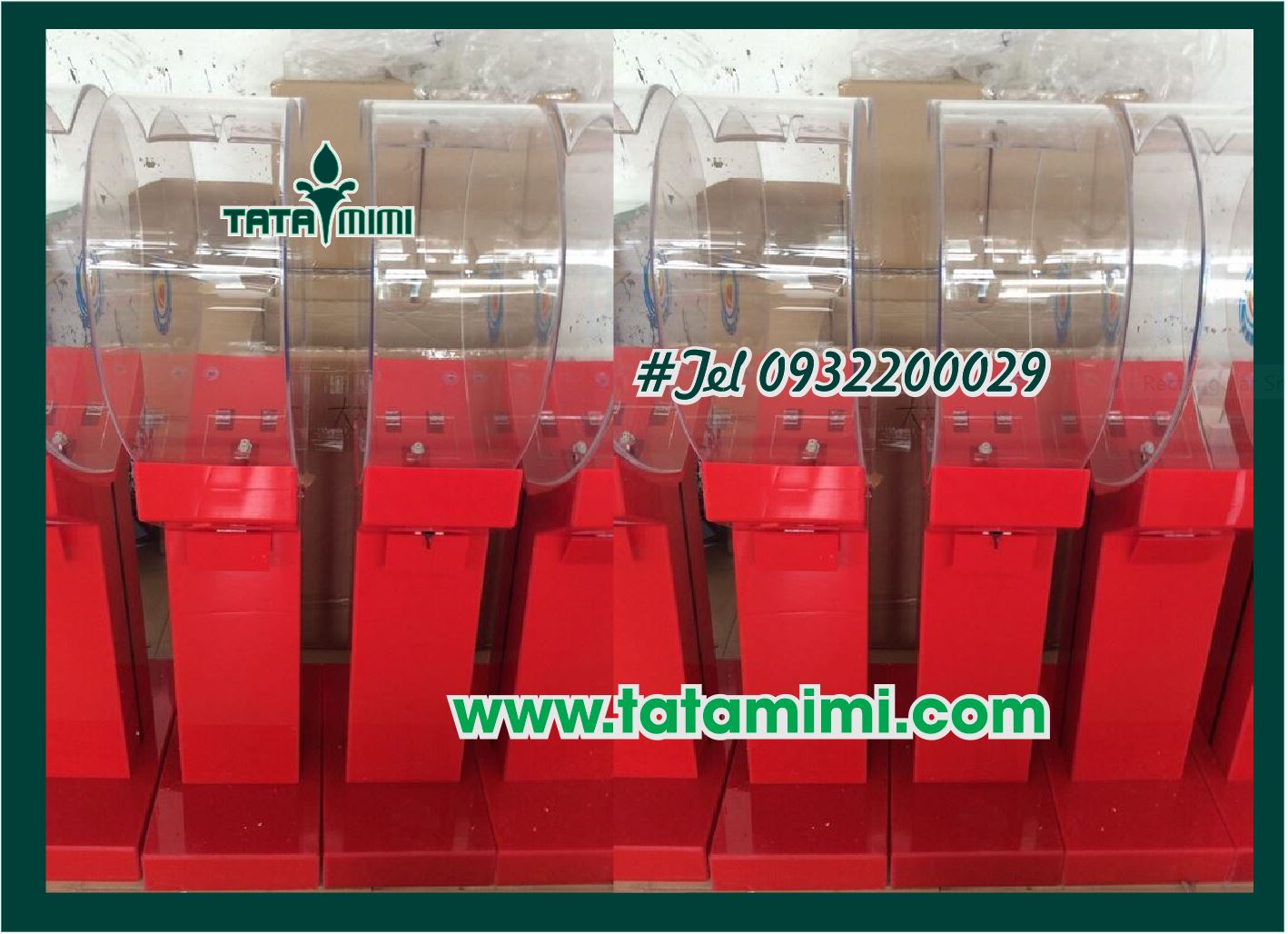 Thùng thư trái tim mica cho các đơn vị làm từ thiện