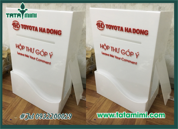 hộp thư góp ý TOYOTA