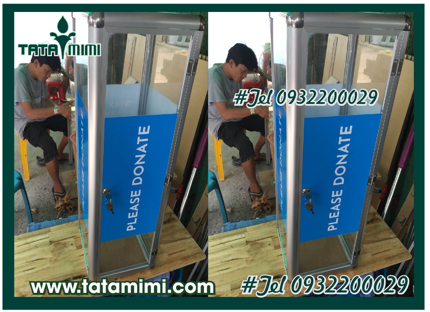 Hình ảnh mẫu thùng từ thiện