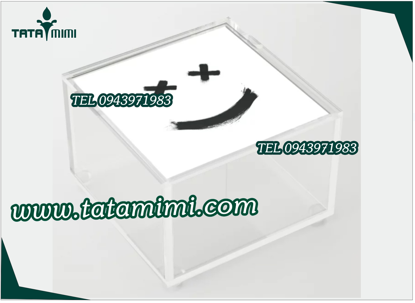 Hộp chụp sản phẩm để bàn hay treo tường