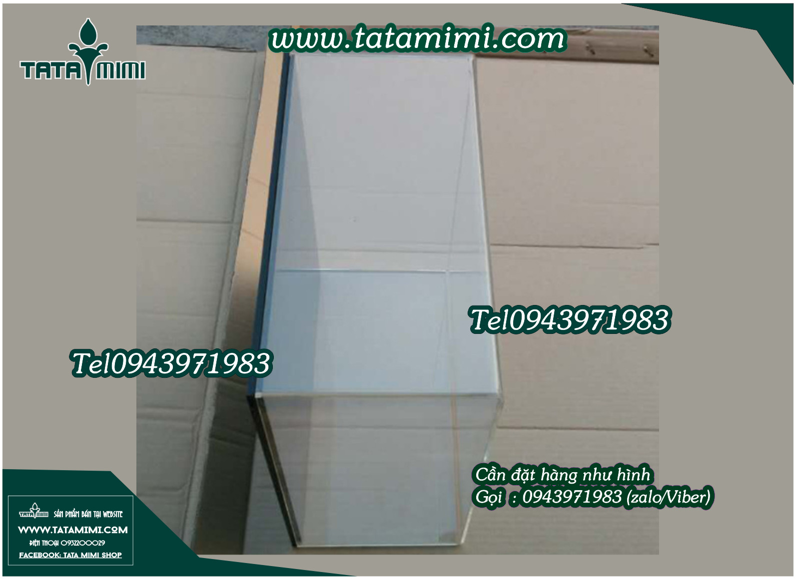 Nên dùng hộp chụp đế mica hay đế gỗ