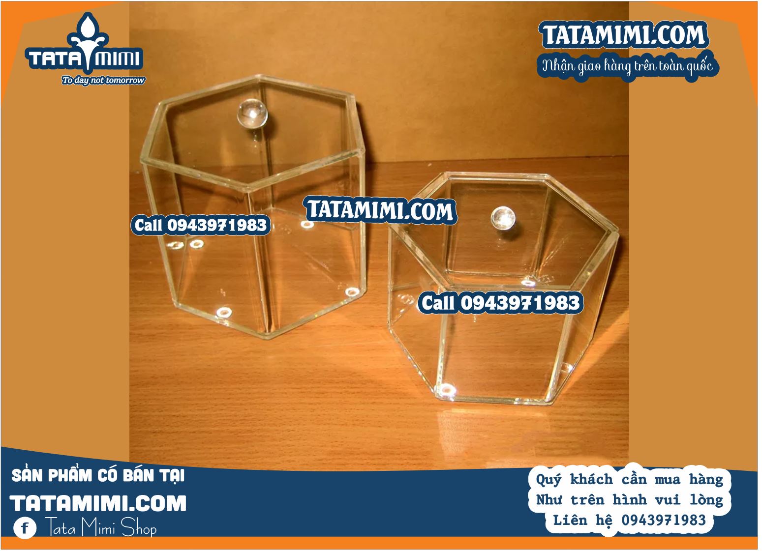 Thùng Lục Giác Mica - Giải Pháp Lưu Trữ Và Trang Trí Độc Đáo