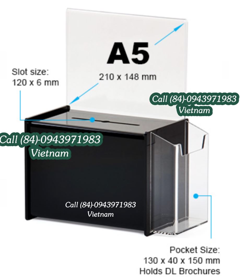 Hộp tip box nên làm kích thước nào