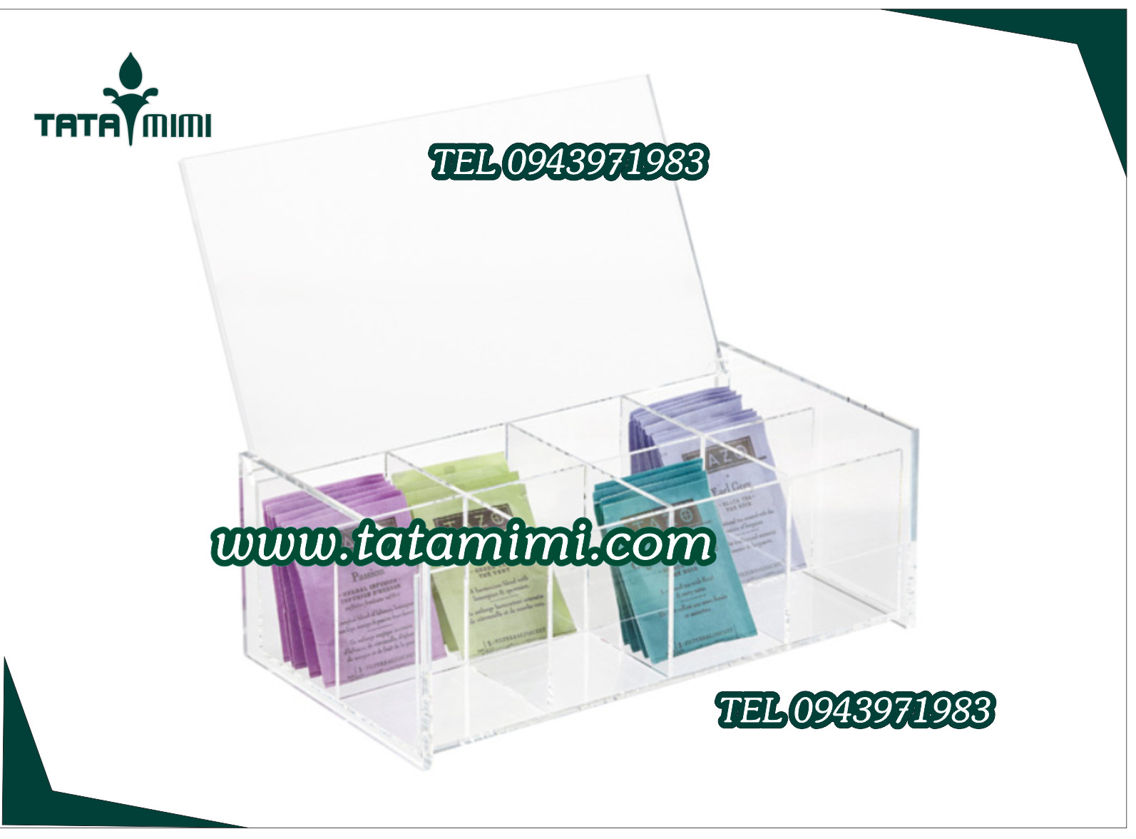 Nhận làm hộp mica theo kích thước của sản phẩm