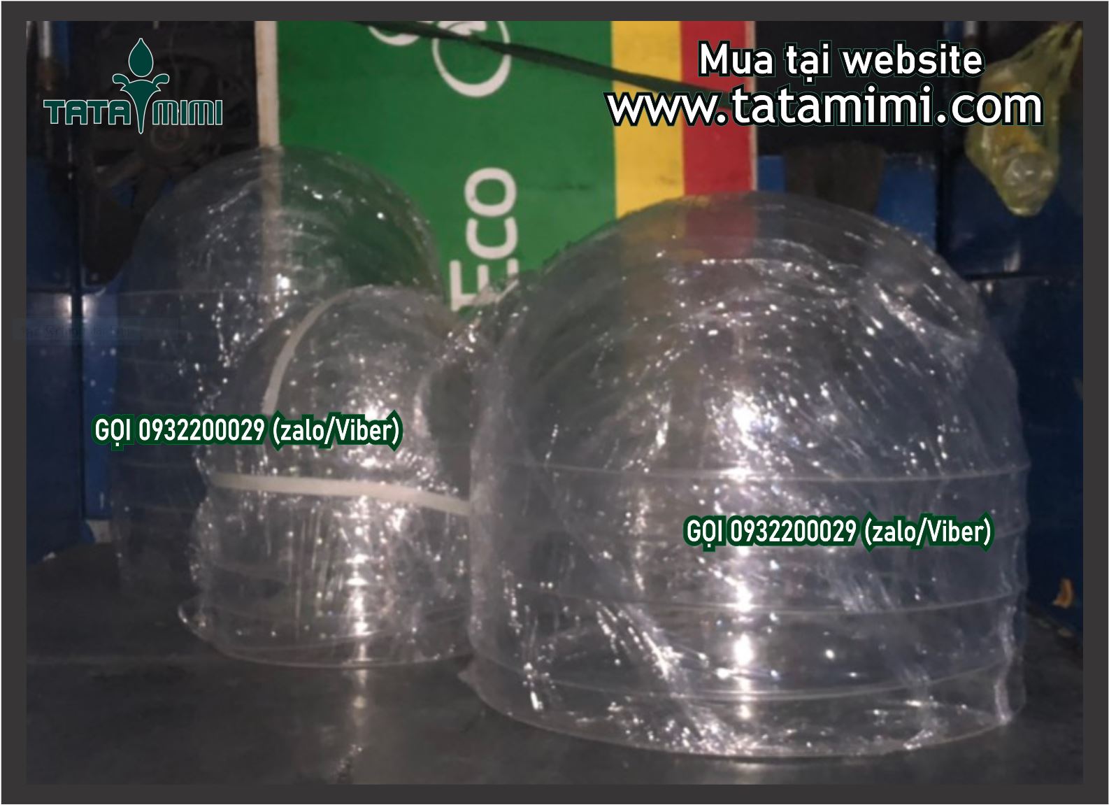 Hút nổi mica thành quả cầu đẹp