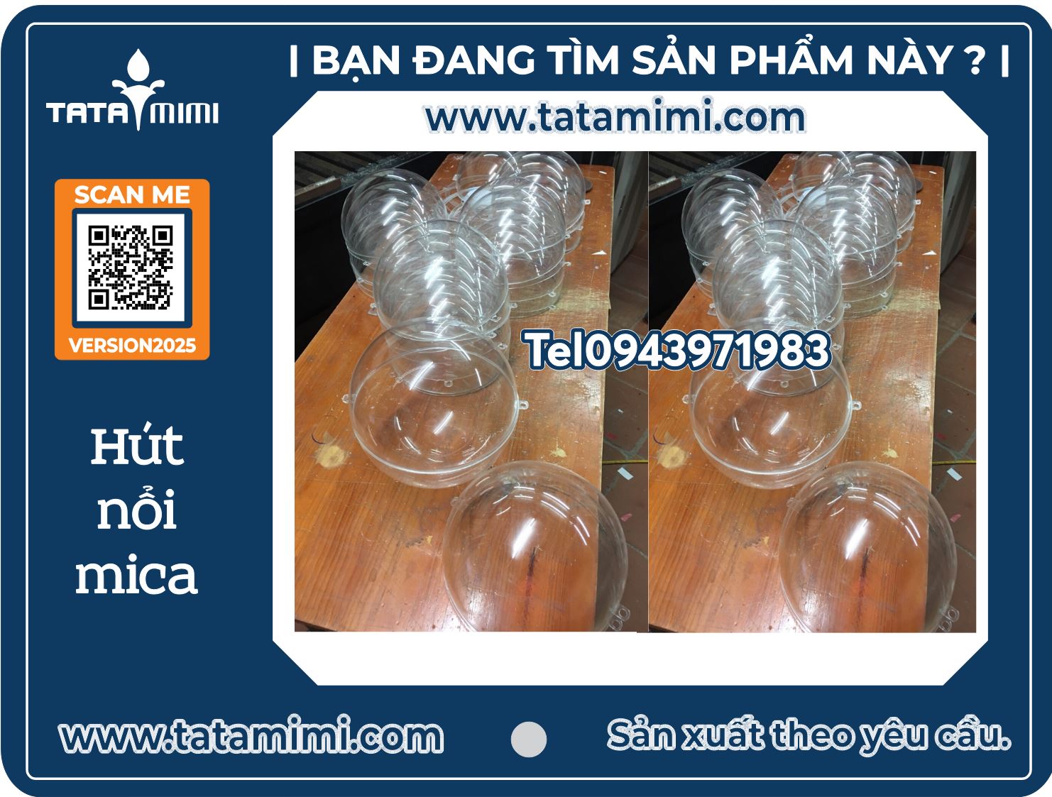 Sản phẩm hút nổi mica