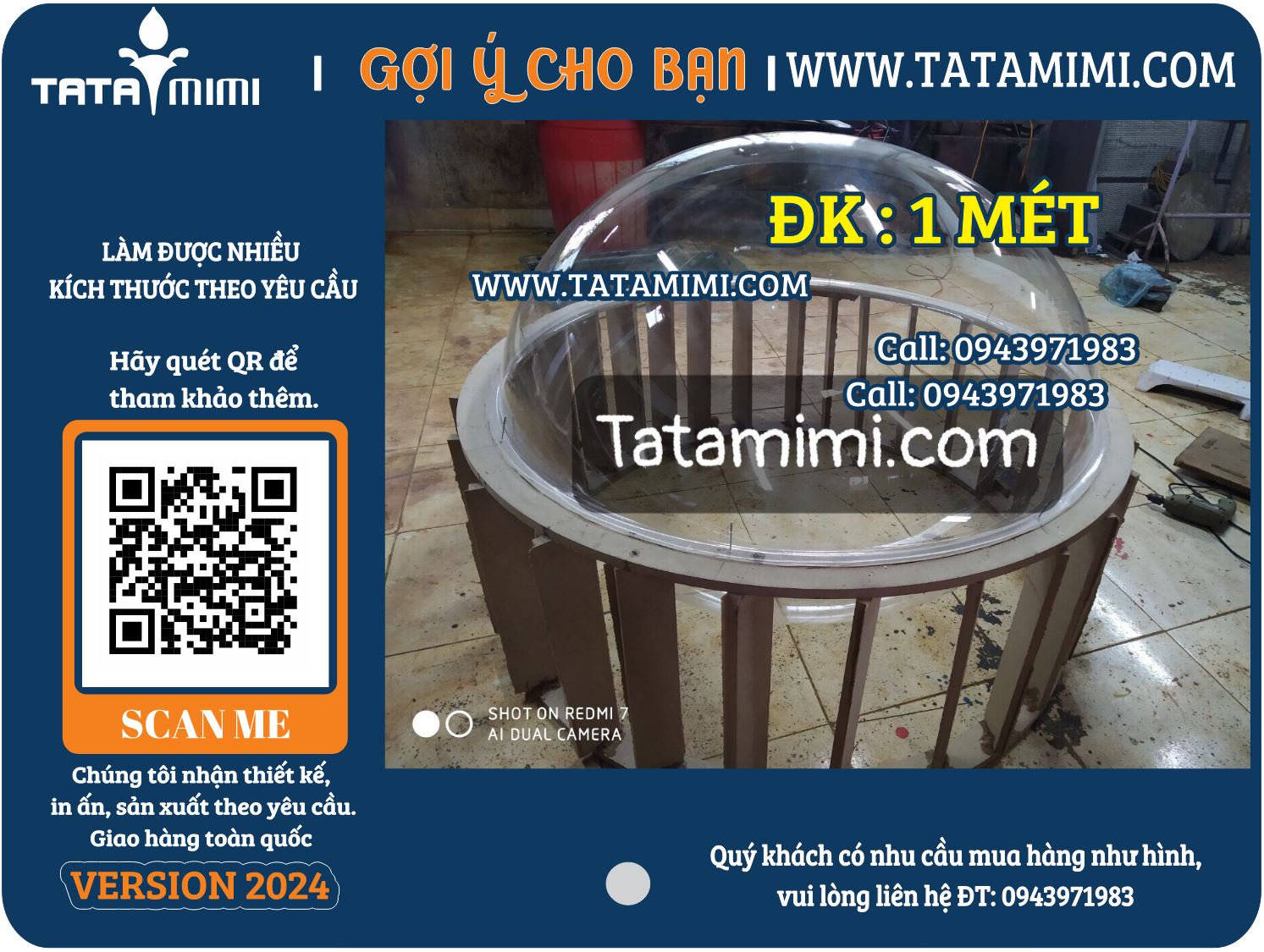 Mẫu hút nổi mica 10cm, 20cm, 30cm, 35cm, 50cm, 1 mét