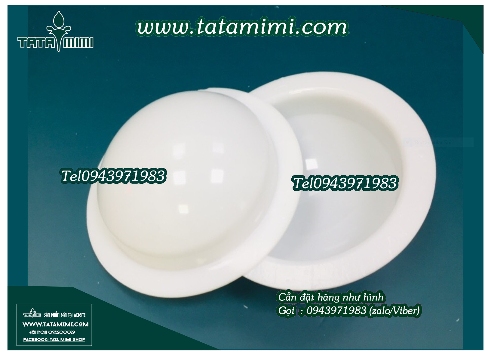 Hút nổi trắng sữa với viền rộng