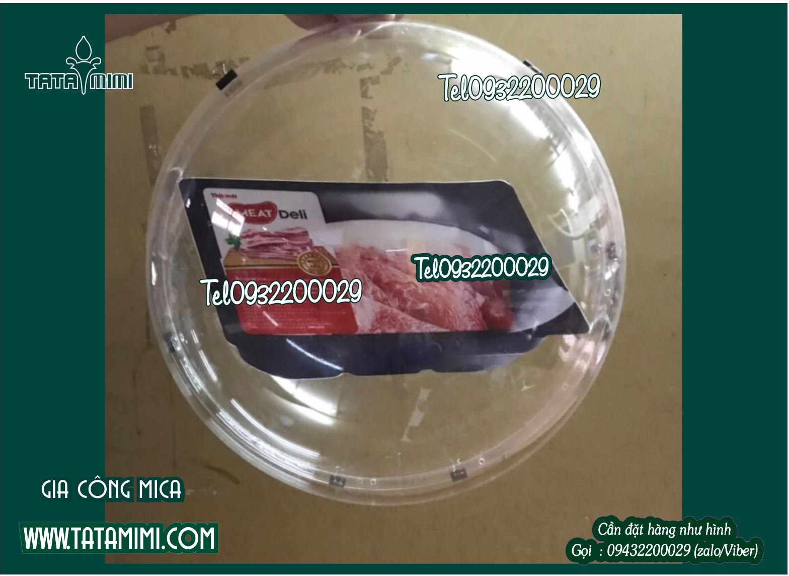 Hút nổi bán cầu 30cm