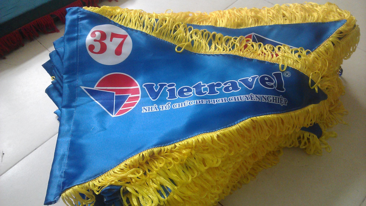 In cờ lưu niệm theo kích thước