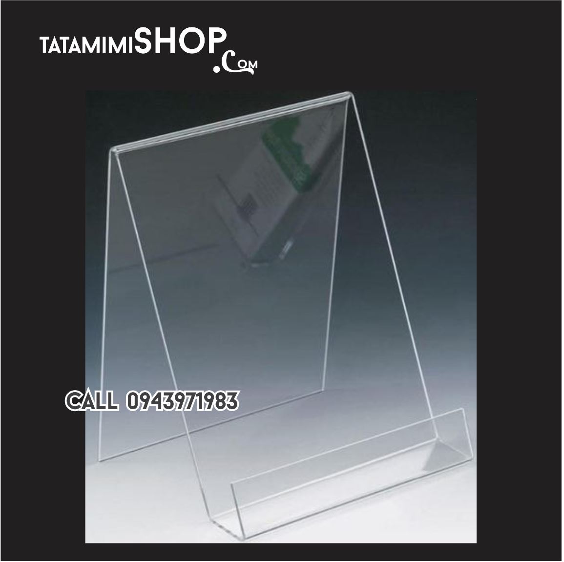 Các kích thước kệ sách mica