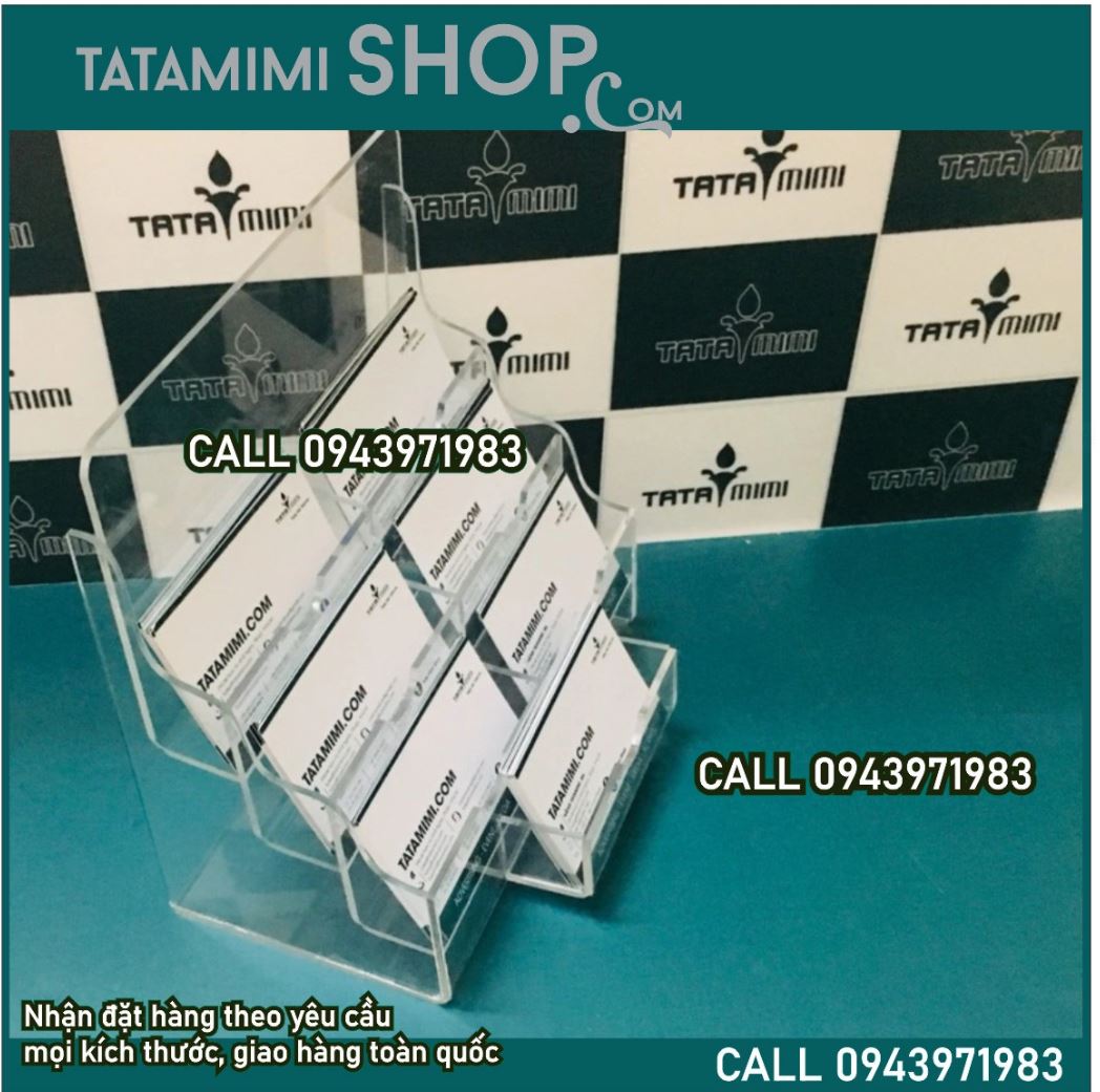 Kệ để card có sẵn màu trong