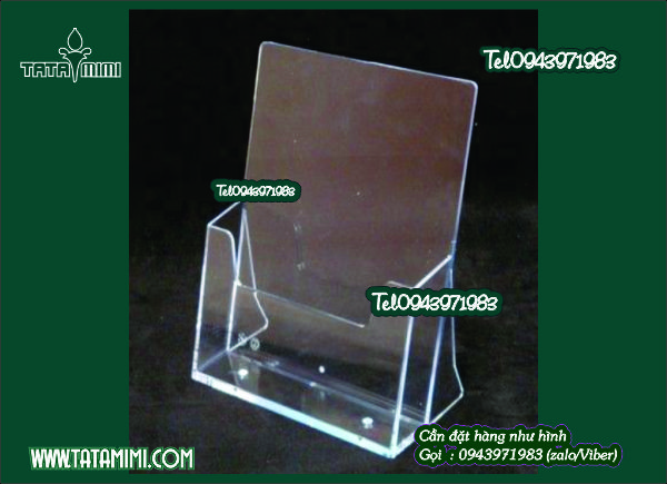 Bảng kẹp lãi suất để bàn