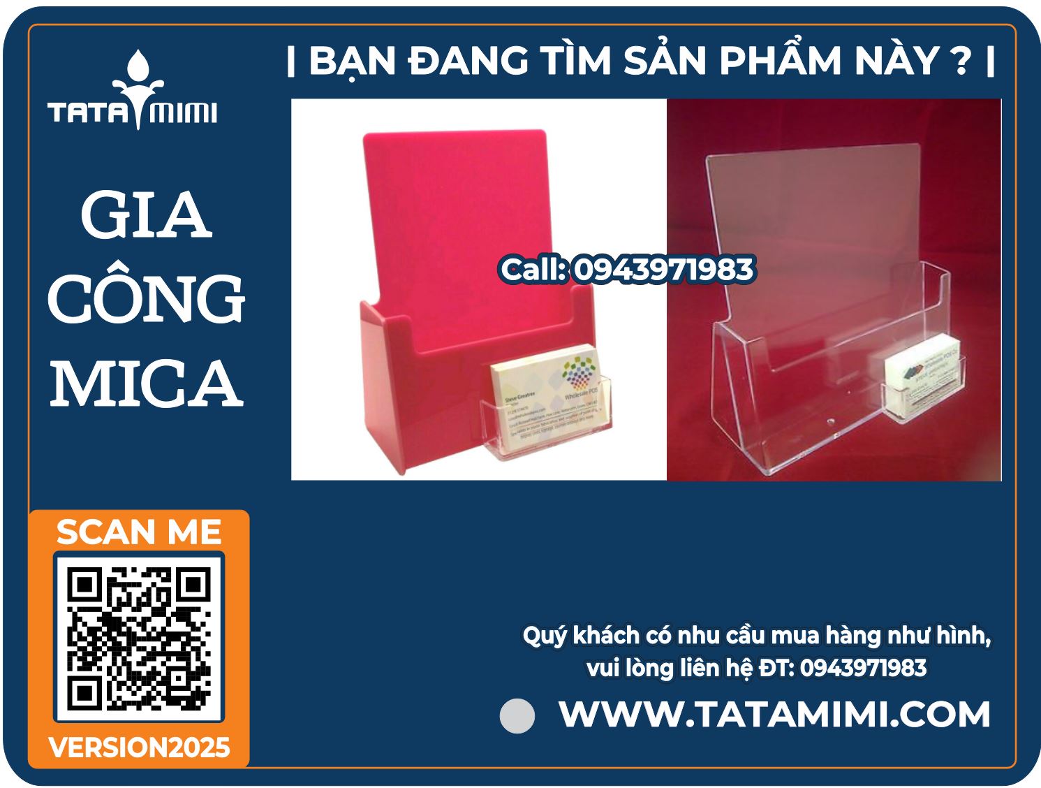 Kệ mica A4 để bàn 1 ngăn để tờ rơi tài liệu mica đỏ, mica xanh lá cây.