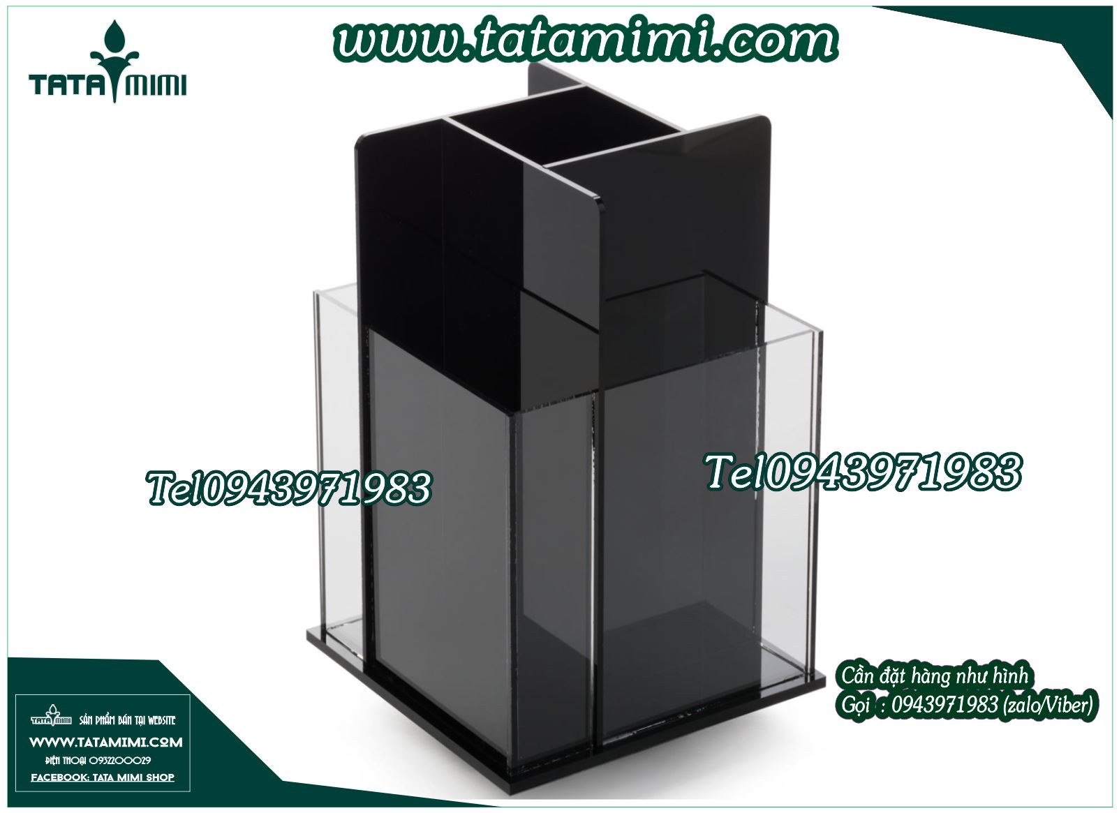 Các mẫu kệ xoay 3 mặt 4 mặt