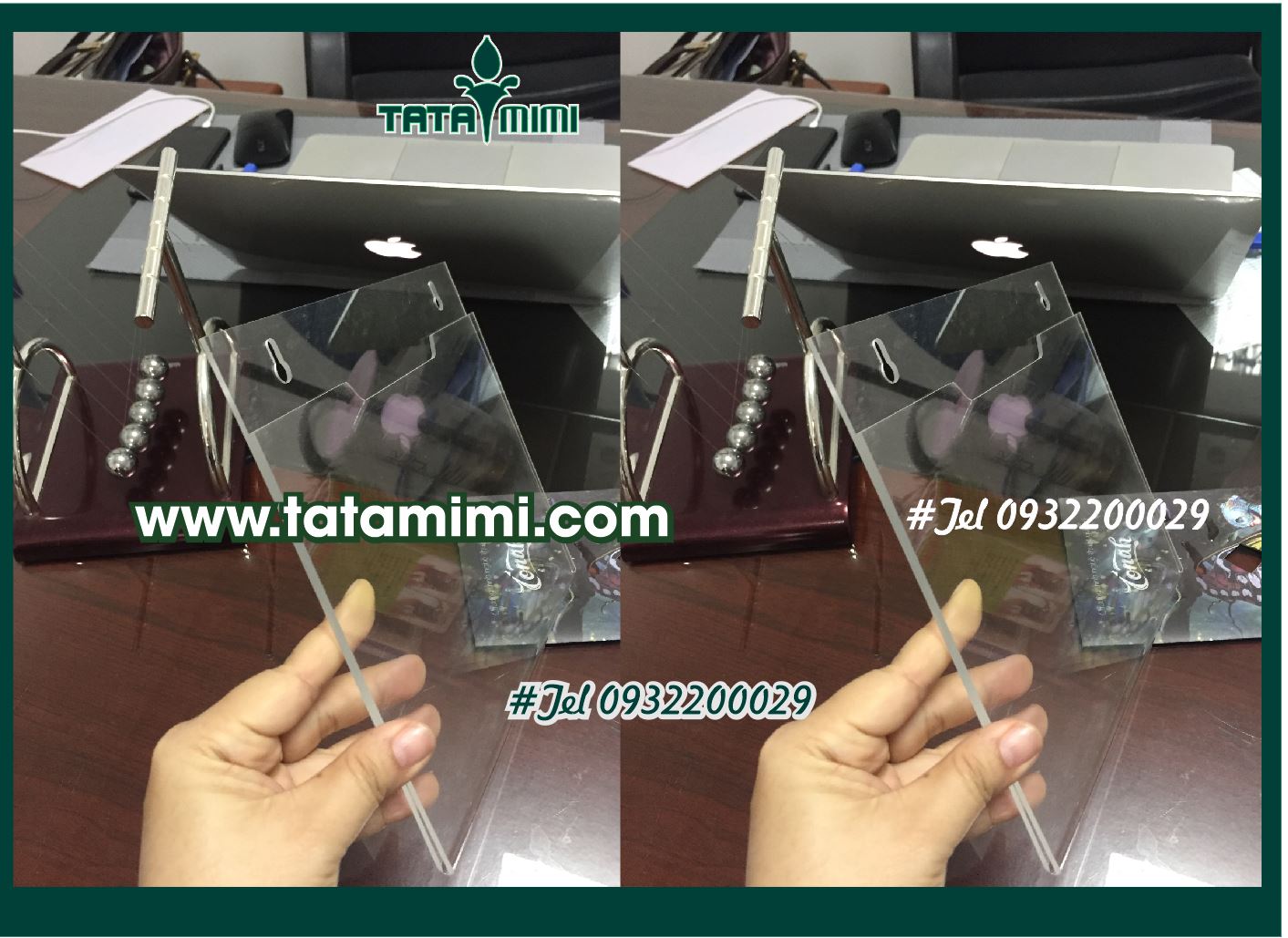 Checklist treo tường mica trong