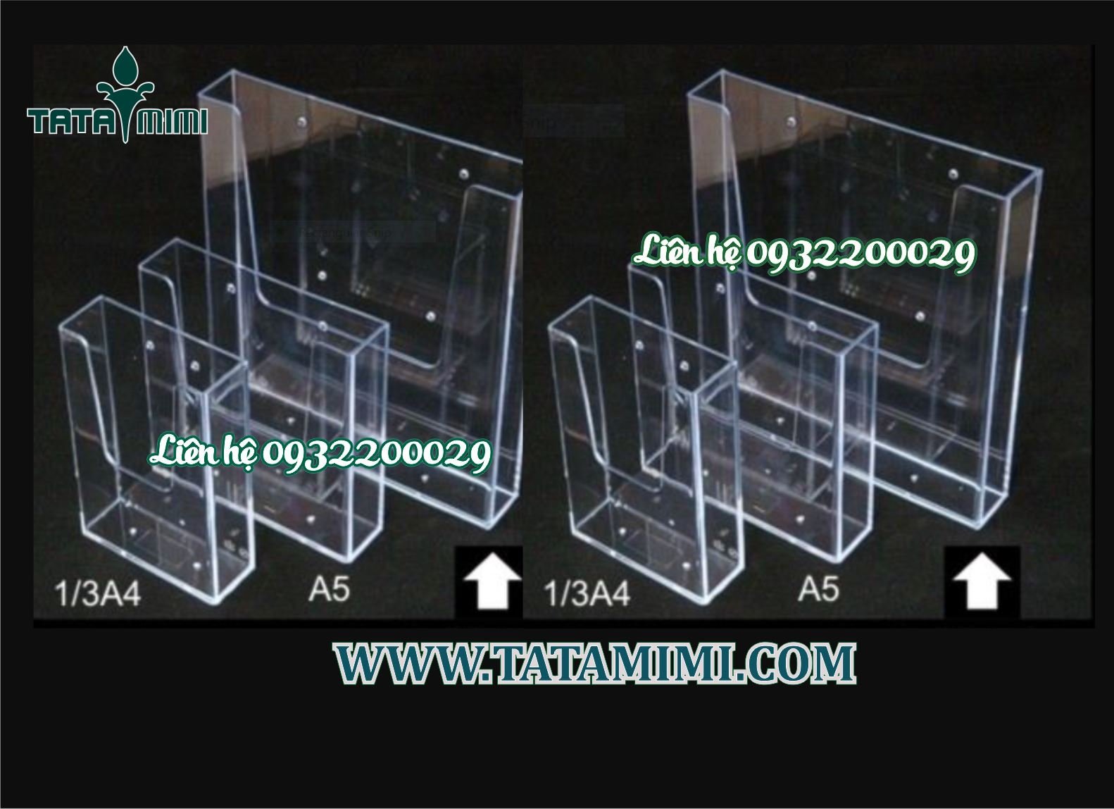 Danh sách mẫu các loại kệ checklist mica treo tường