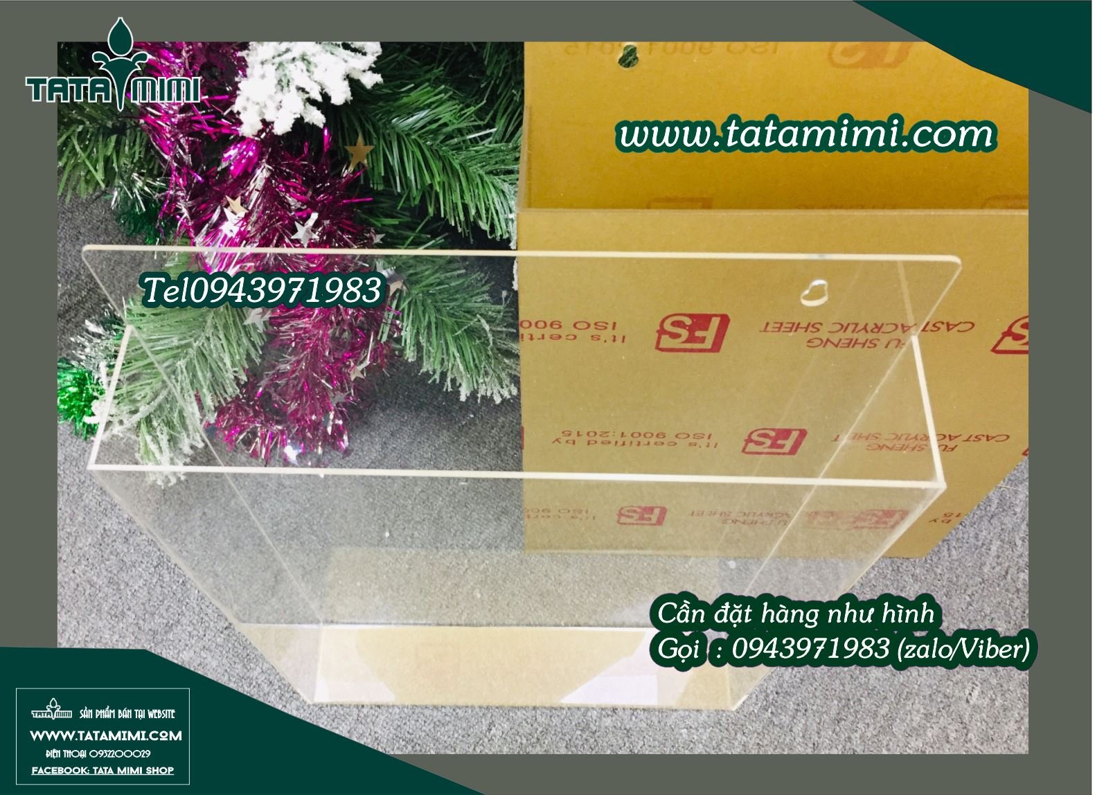 Kệ checklist, Kệ mica treo tường siêu rẻ
