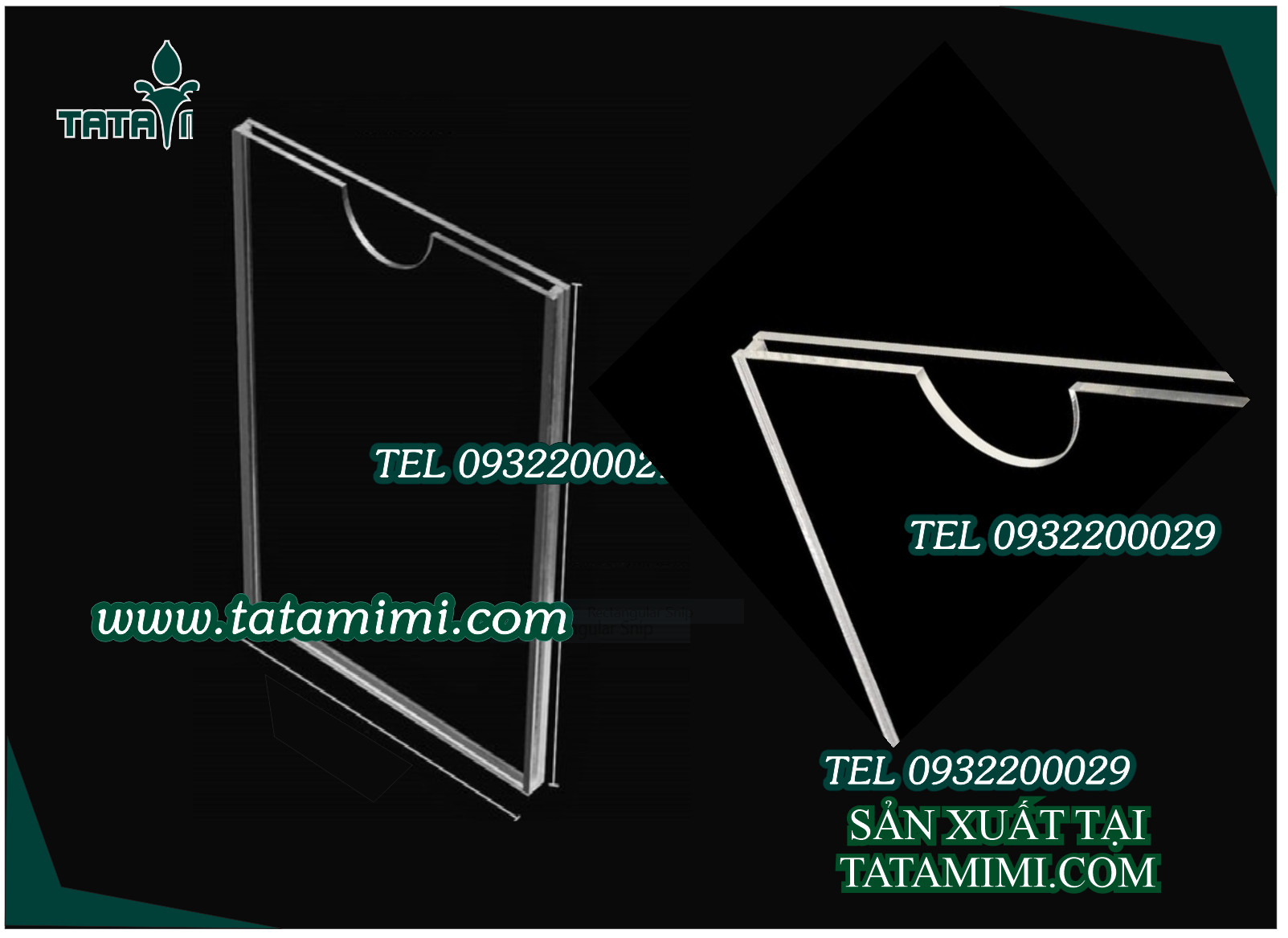 Danh sách mẫu các loại ệ checklist mica treo tường